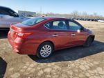 2016 Nissan Sentra S Red vin: 3N1AB7AP0GY337323