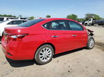 2018 Nissan Sentra S Red vin: 3N1AB7AP0JL616601