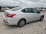 2018 Nissan Sentra S Серебряный vin: 3N1AB7AP0JL623970