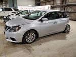 2018 Nissan Sentra S Silver vin: 3N1AB7AP0JL627520