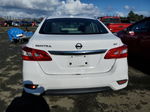 2018 Nissan Sentra S White vin: 3N1AB7AP0JL627582