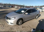 2018 Nissan Sentra Sv Silver vin: 3N1AB7AP0JL630062