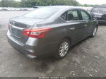 2018 Nissan Sentra Sv Gray vin: 3N1AB7AP0JL633611