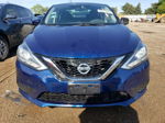 2018 Nissan Sentra S Blue vin: 3N1AB7AP0JL641949