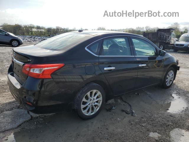 2018 Nissan Sentra S Black vin: 3N1AB7AP0JL659674