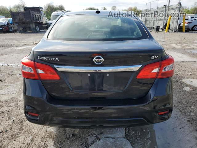 2018 Nissan Sentra S Black vin: 3N1AB7AP0JL659674