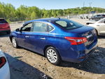 2018 Nissan Sentra S Blue vin: 3N1AB7AP0JL659853