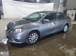 2018 Nissan Sentra S Gray vin: 3N1AB7AP0JY209705