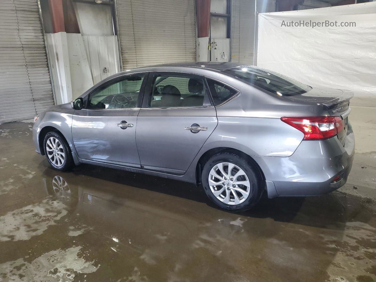 2018 Nissan Sentra S Gray vin: 3N1AB7AP0JY209705