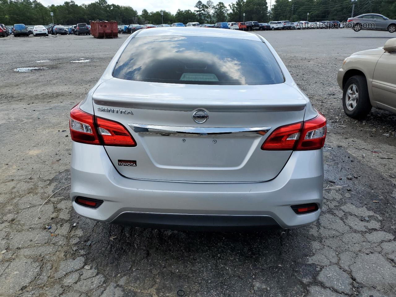 2018 Nissan Sentra S Silver vin: 3N1AB7AP0JY217321