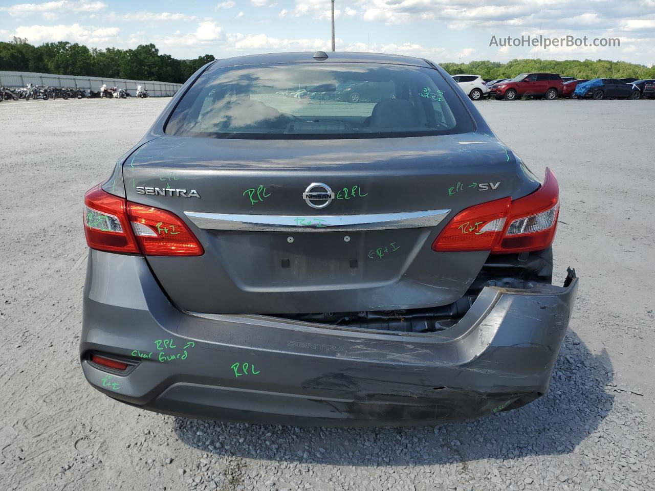 2018 Nissan Sentra S Silver vin: 3N1AB7AP0JY227248