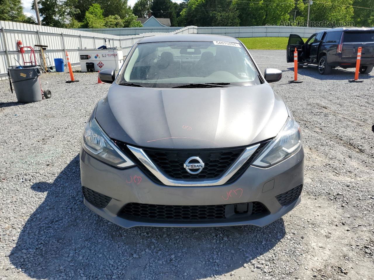 2018 Nissan Sentra S Silver vin: 3N1AB7AP0JY227248