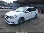 2018 Nissan Sentra S White vin: 3N1AB7AP0JY230277