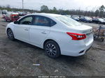 2018 Nissan Sentra S White vin: 3N1AB7AP0JY230277