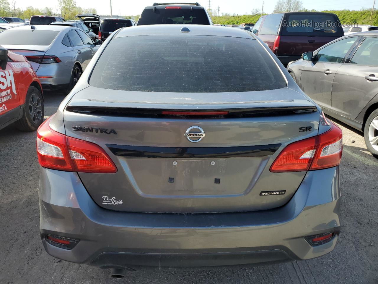 2018 Nissan Sentra S Gray vin: 3N1AB7AP0JY237066