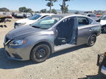 2018 Nissan Sentra S Gray vin: 3N1AB7AP0JY238816