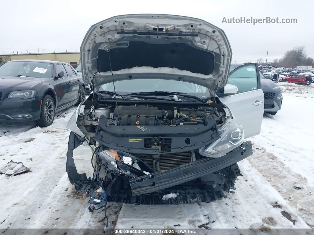 2018 Nissan Sentra Sr Silver vin: 3N1AB7AP0JY248858