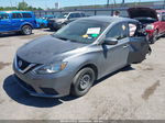 2018 Nissan Sentra S Gray vin: 3N1AB7AP0JY251162