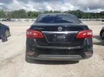 2018 Nissan Sentra S Black vin: 3N1AB7AP0JY268480