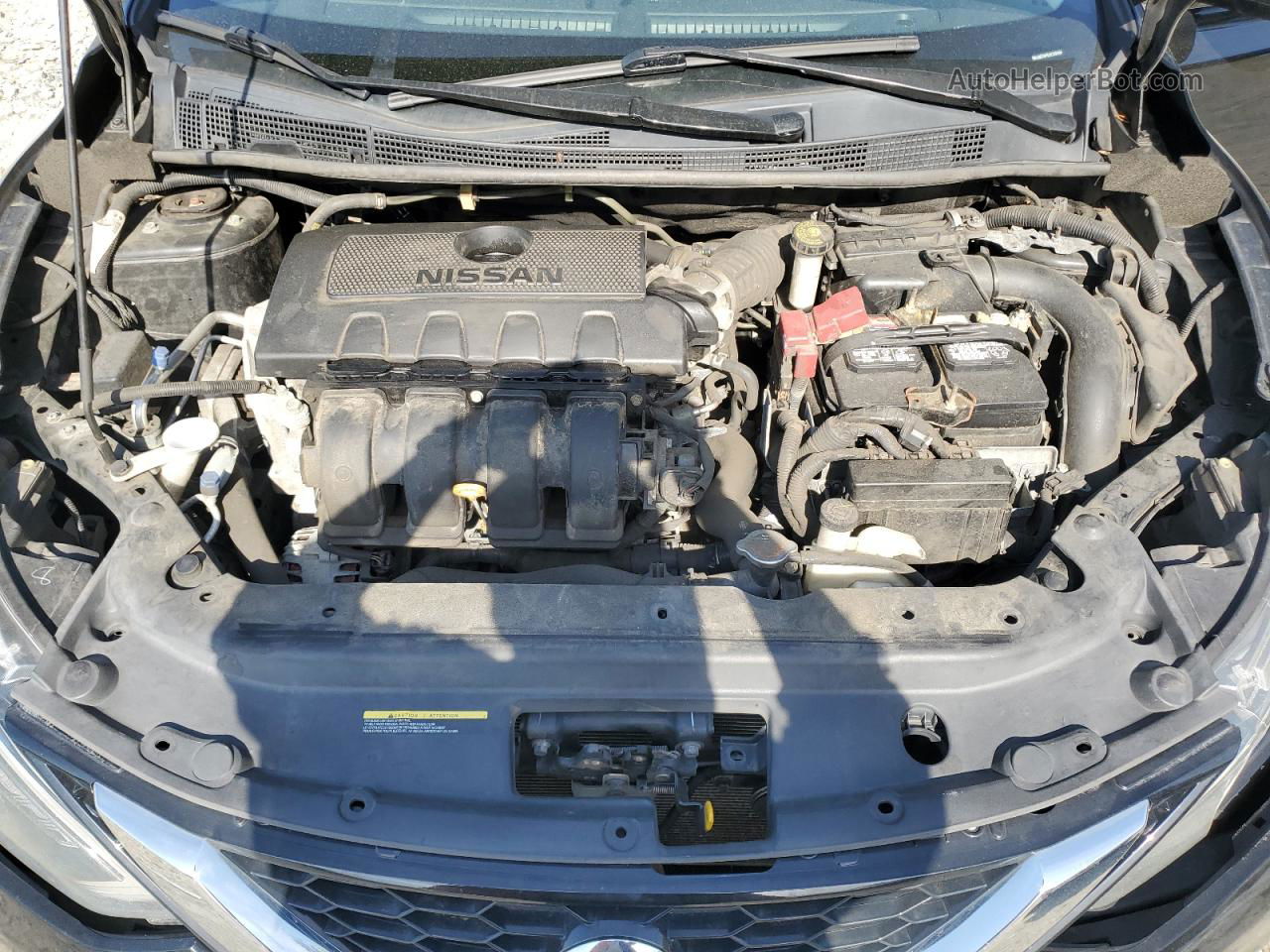 2018 Nissan Sentra S Черный vin: 3N1AB7AP0JY270164