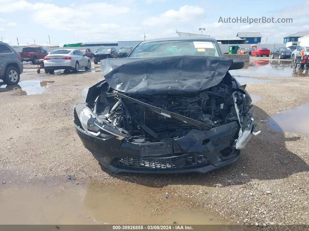 2018 Nissan Sentra S Black vin: 3N1AB7AP0JY270584