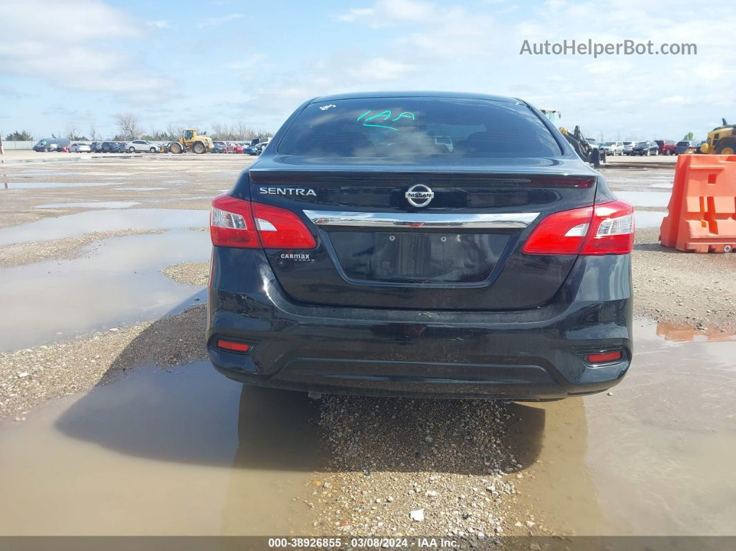 2018 Nissan Sentra S Black vin: 3N1AB7AP0JY270584