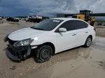 2018 Nissan Sentra S White vin: 3N1AB7AP0JY273811