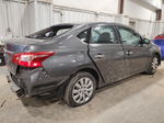 2018 Nissan Sentra S Серый vin: 3N1AB7AP0JY275011