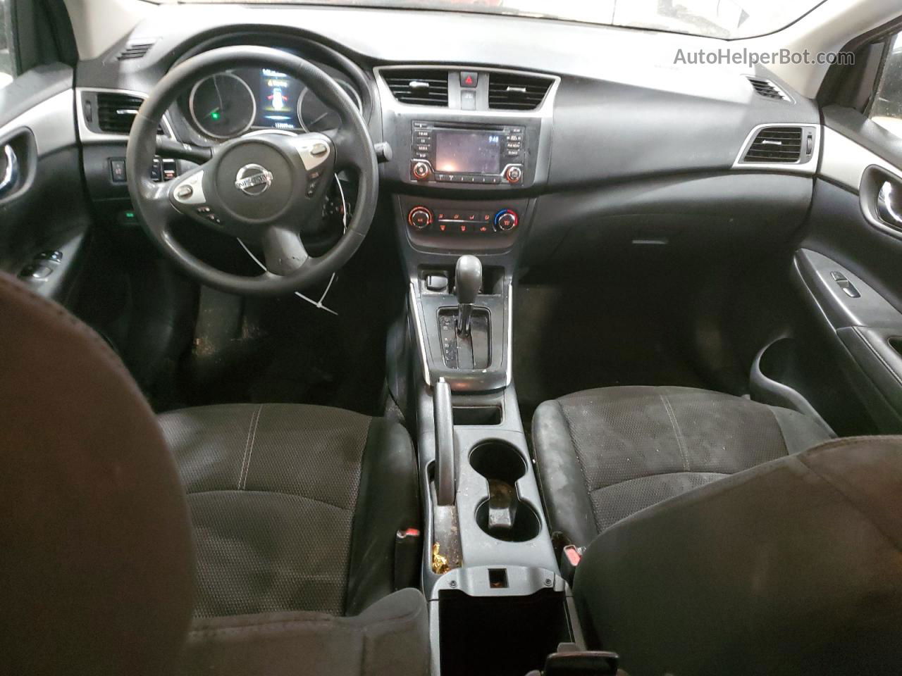 2018 Nissan Sentra S Серый vin: 3N1AB7AP0JY275011