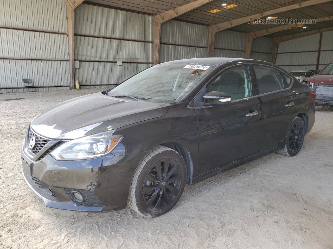 2018 Nissan Sentra S Black vin: 3N1AB7AP0JY279706