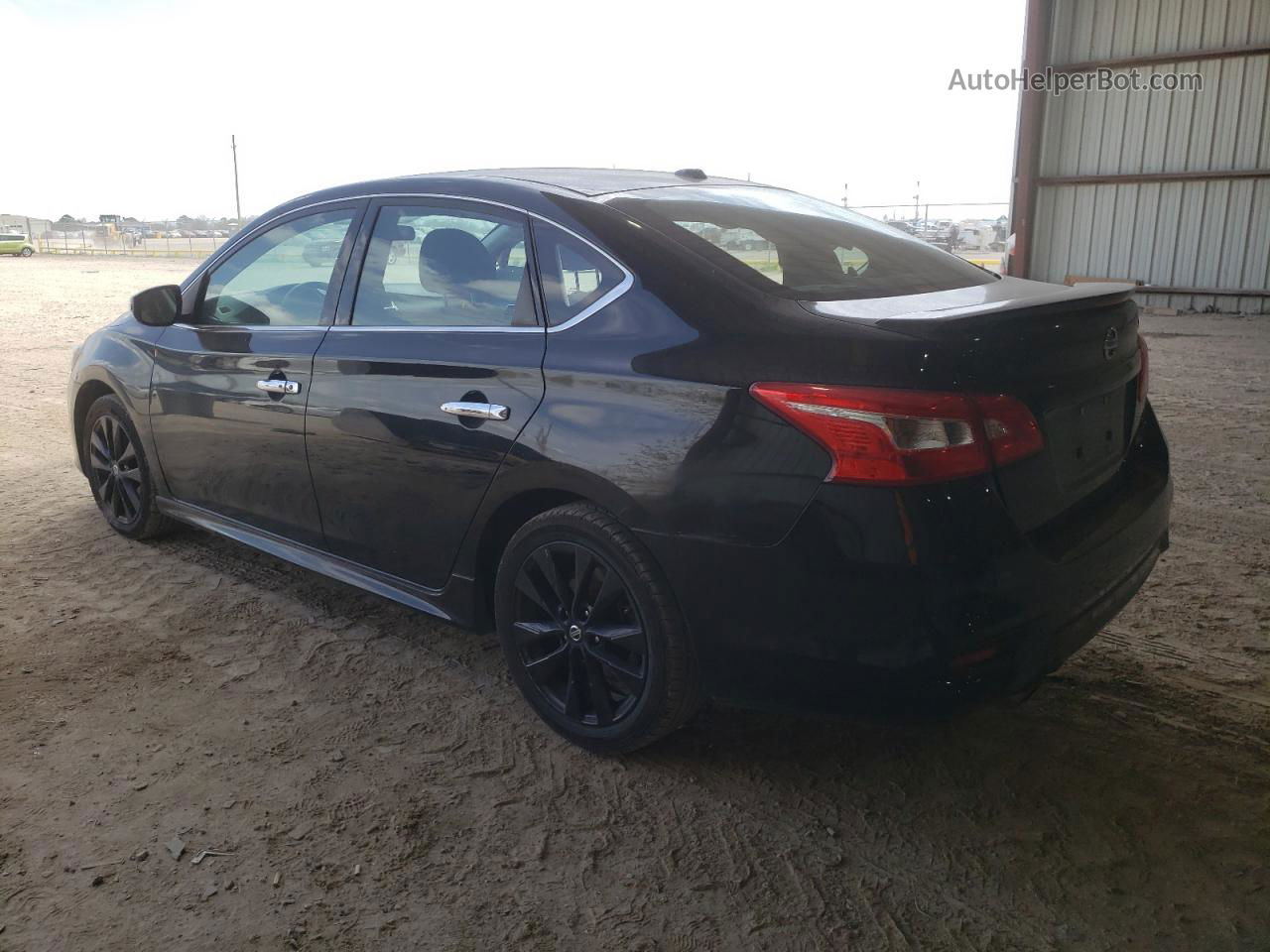 2018 Nissan Sentra S Black vin: 3N1AB7AP0JY279706