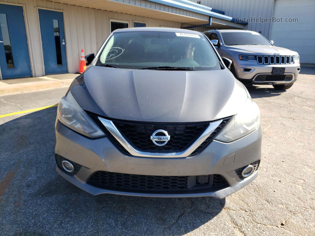 2018 Nissan Sentra S Gray vin: 3N1AB7AP0JY303082