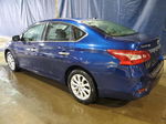 2018 Nissan Sentra S Blue vin: 3N1AB7AP0JY307049