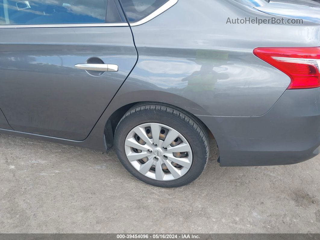 2018 Nissan Sentra S Gray vin: 3N1AB7AP0JY307164