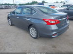 2018 Nissan Sentra S Gray vin: 3N1AB7AP0JY307164