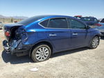 2018 Nissan Sentra S Blue vin: 3N1AB7AP0JY320478