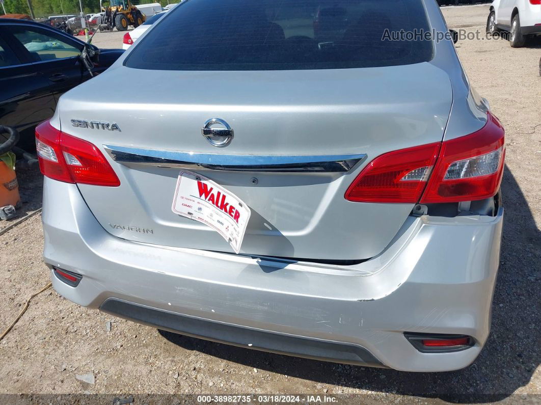 2018 Nissan Sentra S Silver vin: 3N1AB7AP0JY324076