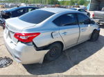 2018 Nissan Sentra S Silver vin: 3N1AB7AP0JY324076