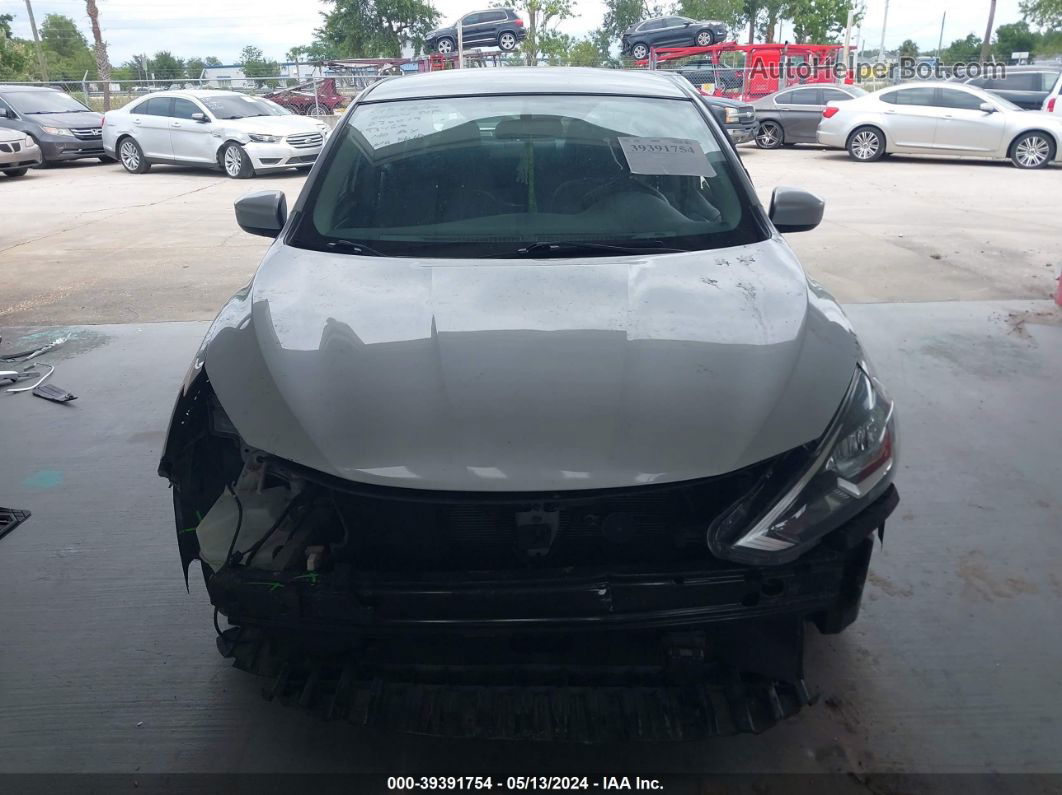 2018 Nissan Sentra S Silver vin: 3N1AB7AP0JY337183