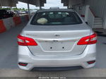 2018 Nissan Sentra S Silver vin: 3N1AB7AP0JY337183