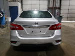 2018 Nissan Sentra S Silver vin: 3N1AB7AP0JY345297