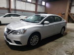 2018 Nissan Sentra S Серебряный vin: 3N1AB7AP0JY345297