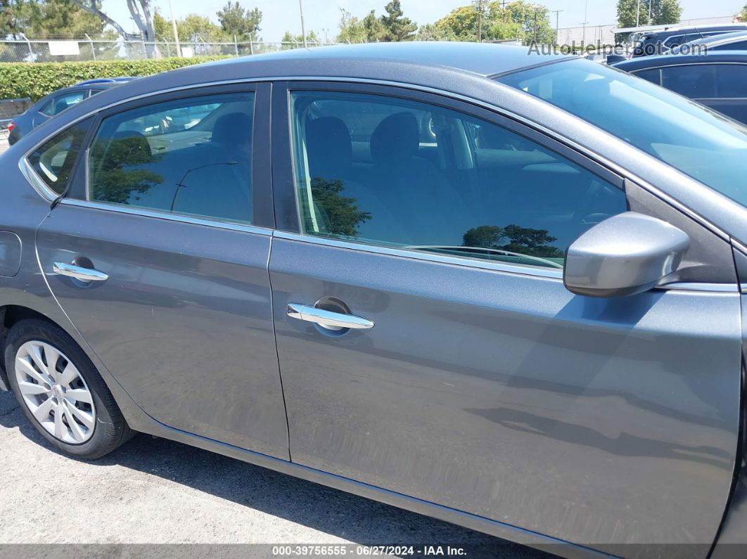 2018 Nissan Sentra S Gray vin: 3N1AB7AP0JY346563