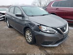 2019 Nissan Sentra Sv Gray vin: 3N1AB7AP0KL608273