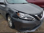 2019 Nissan Sentra Sv Gray vin: 3N1AB7AP0KL608273