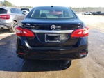 2019 Nissan Sentra S Black vin: 3N1AB7AP0KL625235