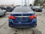 2019 Nissan Sentra S Blue vin: 3N1AB7AP0KY205252