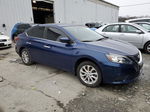 2019 Nissan Sentra S Blue vin: 3N1AB7AP0KY205252