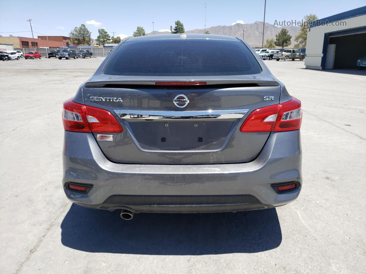 2019 Nissan Sentra S Gray vin: 3N1AB7AP0KY223413