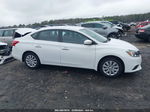 2019 Nissan Sentra S Белый vin: 3N1AB7AP0KY233066